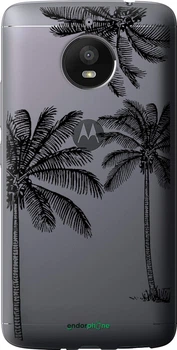 Чехол на Motorola Moto E4 Plus Пальмы1 "4634u-1000-70447"
