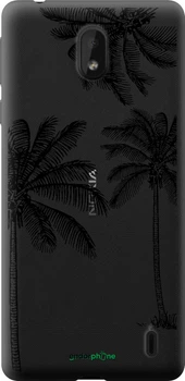 Чехол на Nokia 1 Plus Пальмы1 "4634u-1677-70447"