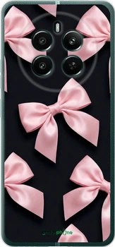 Чехол на Realme 12+ Coquette Ribbons Dark Coquette "6767u-3650-70447"