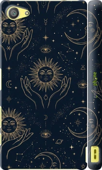 Чохол Sony Xperia Z5 Compact E5823 Celestial Harmony: Sun & Moon Gold Mystic Pattern "6778m-322-70447"