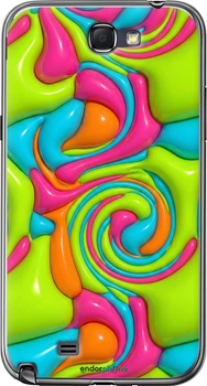 Чехол на Samsung Galaxy Note 2 N7100 Y2K Jelly Dream "6780u-17-70447"