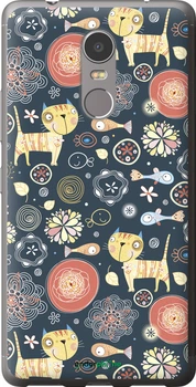 Чехол на Lenovo K6 Note Котята v4 "1224t-453-70447"
