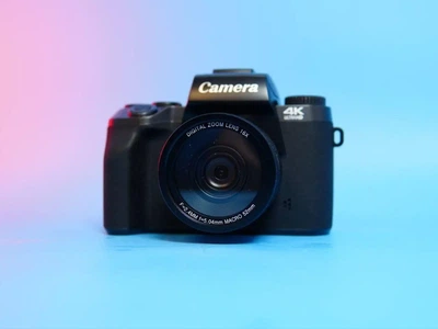 Цифровой фотоаппарат CCN 64Мп с видео 4K 30fps, 16X зумом и Wi-Fi