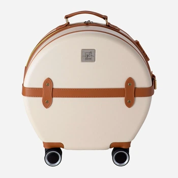Валіза Semi Line 20" (S) Ecru/Brown (T5670-2) (DAS302666)