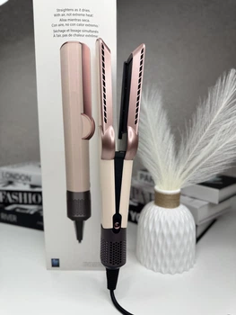 Выпрямитель-фен для волос 2в1 Airstrait HT-01 Ceramic Pink/Rose Gold Sakura Нежно розовый