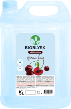 Рідке крем-мило BioBlysk Ароматна вишня 5 л (4820285280043)