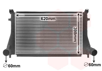 Интеркулер VAG (пр-во Van Wezel) Van Wezel (58014702)