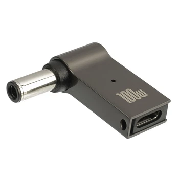 YUF Адаптер для зарядки ноутбуков Type-C-DC 6.0-3.7-0.6 100 W