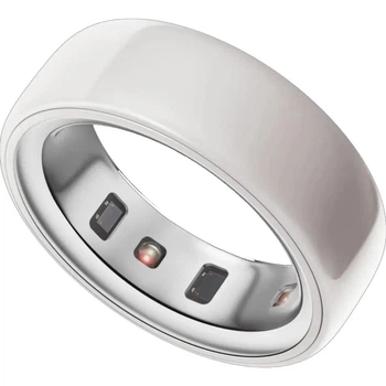 Смарт-кольцо Oura Ring 4 Ceramic Size 7 Cloud (JZ90-57460-07) [158758]