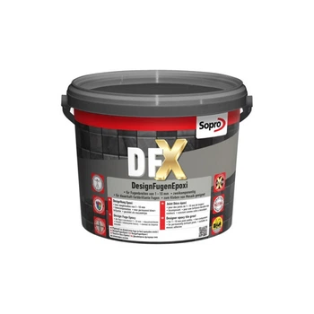 Фуга Sopro DFX 1210 эпоксидная антранцит 66 3 кг