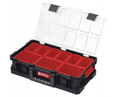 Ящик для инструментов 14.3 л Qbrick System TWO Organizer Plus 526 х 307 х 125 мм, модульный, пластиковый, черный