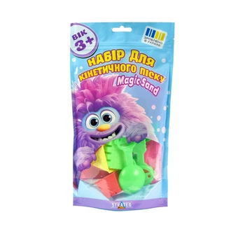Набор для кинетического песка "Magic Sand" Strateg 30881 формочки для песка