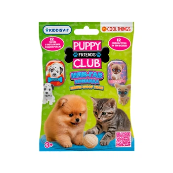 Фігурка-сюрприз "Няв-гав команда" Cool Things PC062, 1х1х2 см, серія "Puppy Club"