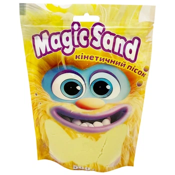 Креативное творчество "Кинетический песок Magic sand" 39403-5 желтый 500 грамм