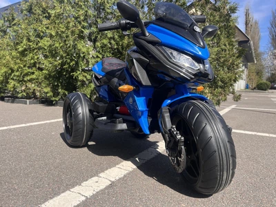 Детский электромотоцикл 3 колесный 70W Bambi M 4274EL (Синий)