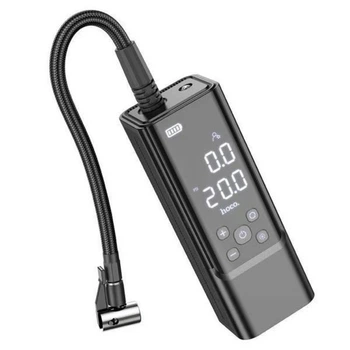 Автомобильный насос компрессор HOCO ZP7 Maddy 5000 mAh Black
