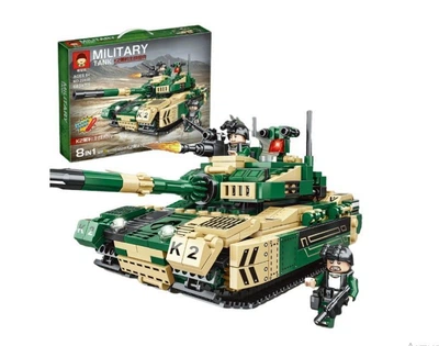 Конструктор детский военные танки MILITARY TANK