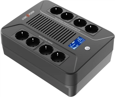 Блок безперебійного живлення LogicPower UL1000VA-8PS 600Вт (лінійно-інтерактивний)