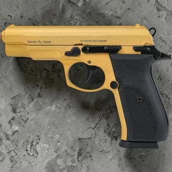 Пистолет сигнальный Aksa Arms CZ 75 (AK20) cal.9 PAK Gold