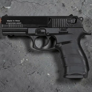Пістолет сигнальний Aksa Arms Beretta PX4 Storm (AK17) cal.9 PAK Black