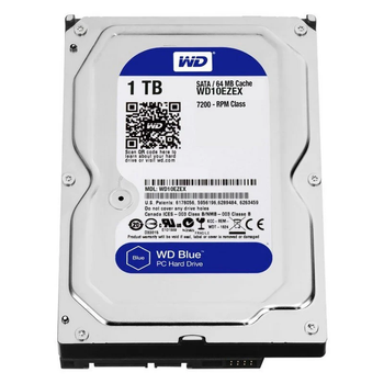 Жесткий диск 1 терабайт 3.5" 5900 об/мин Western Digital Blue