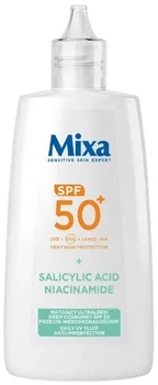 Podkład do twarzy Mixa Uv Spf50+ matujący 40 ml (3600551181684)