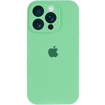 Чохол Silicone Case for iPhone 14 Pro Max Spearmint (з захистом камери)