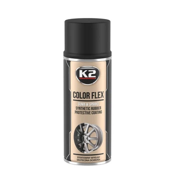 Краска черный матовый плёнка COLOR FLEX (0,400 л) жидкая резина