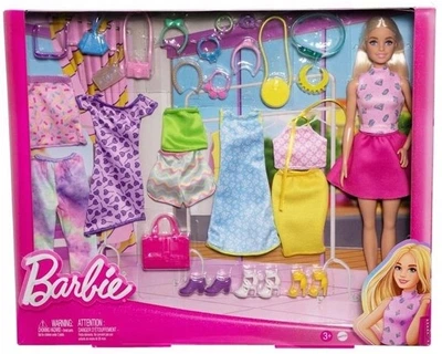 Лялька Барбі Mattel з одягом та аксесуарами HKB07 (194735098910)