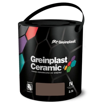 Керамічна фарба Greinplast Ceramic FWC10 каштанова прогулянка 2.5 л