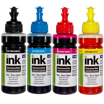 Комплект чорнила ColorWay для Epson XP103/XP600 4x100ml (CW-EW610SET01)