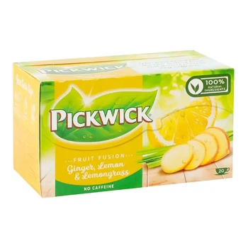 Чай в пакетиках Pickwick фруктово-трав'яний імбир-лемонграс 2г х 20 шт (907484)