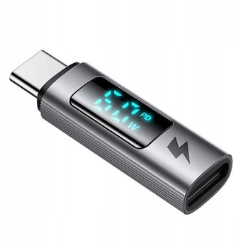 Адаптер McDodo Digital display Lightning to USB-C PD 60W Connector OT-5990 Black
