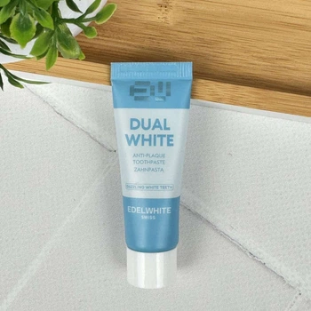 Зубна паста Edel White Whitening антиналіт та відбілювання, 10 мл