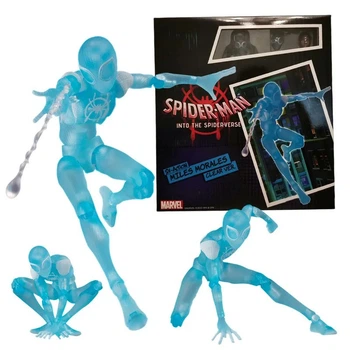 Прозрачная фигурка Майлза Моралеса Spider-Man Человек паук Паутина вселенных Miles Morales 13 см