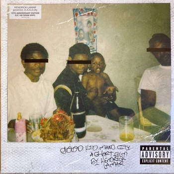 Вінілова платівка Kendrick Lamar - Good Kid, M.A.A.D City (Vinyl, LP, Album, Reissue, Stereo)