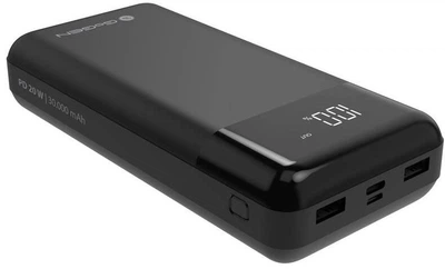 УМБ GoGEN Powerbank 30000 mAh PD 20W Black (GOGPB300001B)