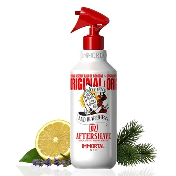 Одеколон після гоління зі стійким ароматом Immortal Original Stay Blessed № 07 EAU DE COLOGNE, 500ML