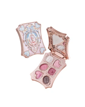 Палетка тіней від Flower Knows Bunny Garden Makeup Palette (03 Ruby Berry)