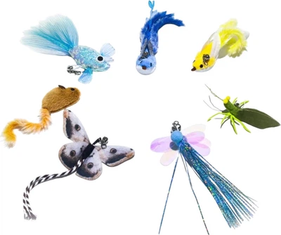 Zestaw wymiennych akcesoriów do robota Enabot ROLA Mini Cat Teaser 7 szt (6972822120867)