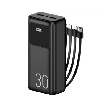 Зовнішній акумулятор WUW Y31 10.5W 30000mAh, Black