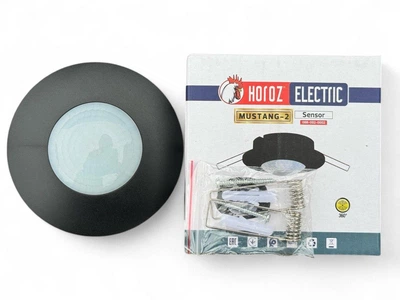 Датчик движения Horoz Electric MUSTANG-2 черный (088-002-0002-020)