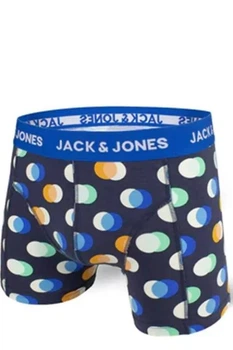 Боксеры мужские трусы Jack & Jones S Темно-синие