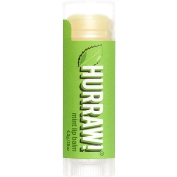 Бальзам для губ з ароматом "м'ята" hurraw! mint Lip Balm 4.8g