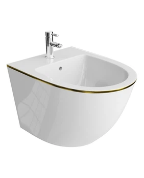 Біде підвісне Sofi With Gold Line Lavita 5900378325109 (00140535)