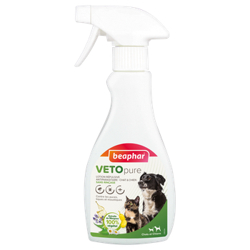 Від бліх та кліщів Beaphar Veto Nature Lotion Натуральний спрей від бліх, кліщів та комарів для собак і котів 250 мл (15715)