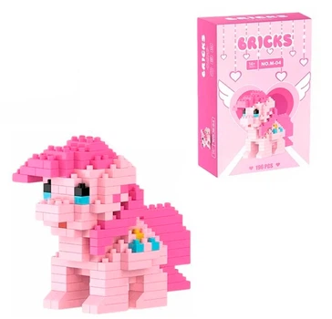 Конструктор Пони 3D Blocks Bricks, 196 деталей М-04
