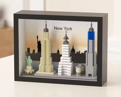 Конструктор Панорама Нью Йорк 3D Blocks Brick City-Skyline, М3230