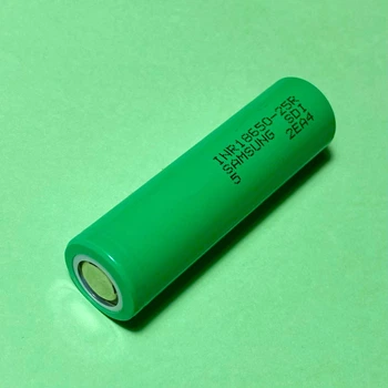 Акумулятор Samsung INR 18650-25R Li-Ion 2500mAh 3.7V (20A/100W) для електроінструменту, високострумовий