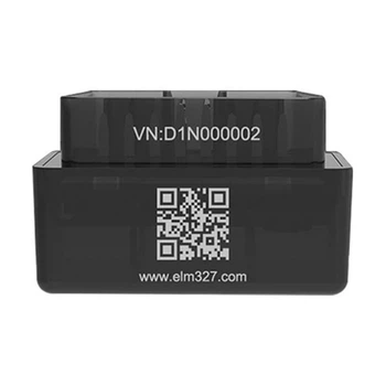 Диагностический сканер ELM 327 V01H4 5x2.5x3 см Черный 530436 03 AT3